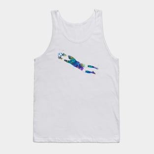 Soccer Player Goalie Tank Top